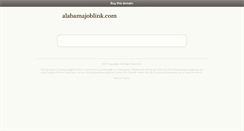 Desktop Screenshot of alabamajoblink.com